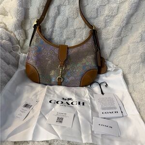 Coach Rainbow Candy Crystal Hamptons Hobo Bag